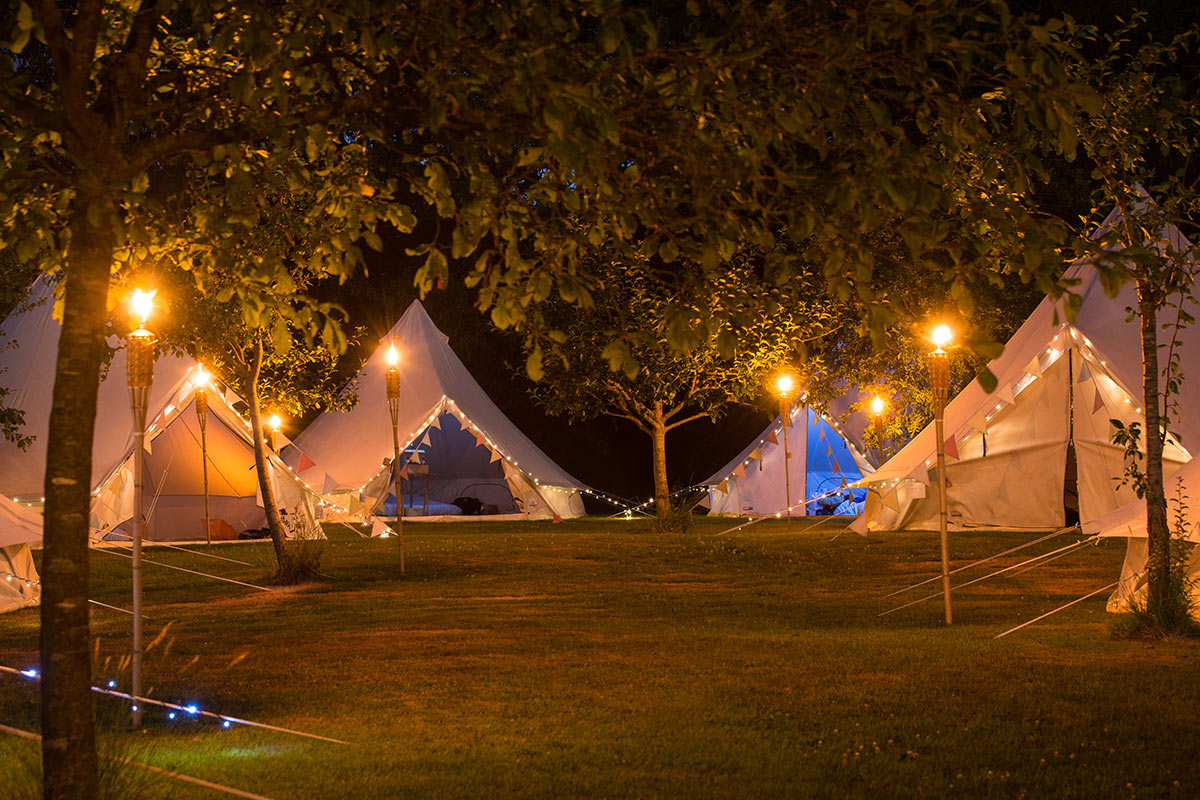 Accommodation at The Blackden Estate Camping Pods
